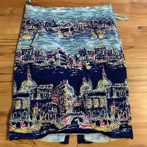 Final (must go)-Anthropologie Venice pattern skirt